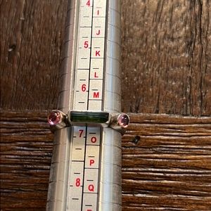 Green Tourmaline & Pink Tourmaline size 7